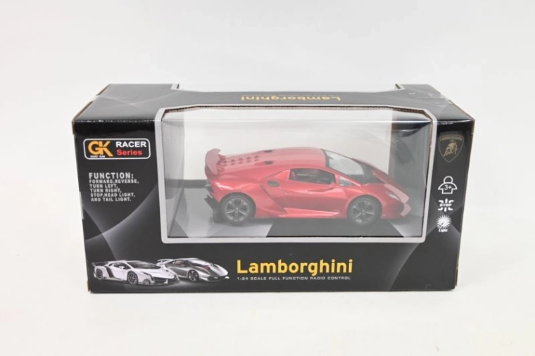 Auto RC Lamborghini Sesto Elemento rossa 18 cm