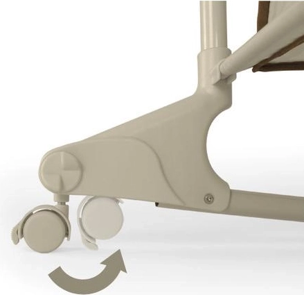 Mobilità e stabilità grazie alle ruote con bloccaggio