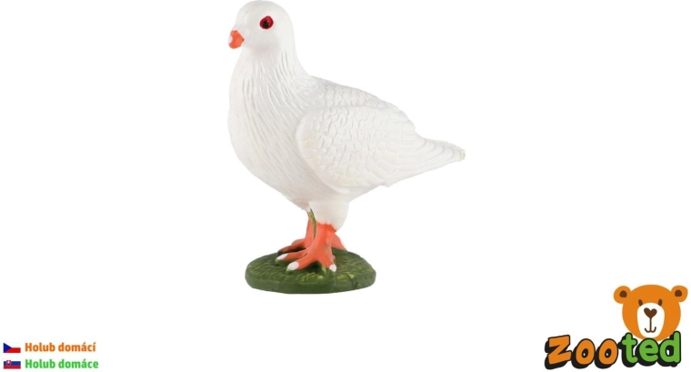 Statuetta di piccione domestico