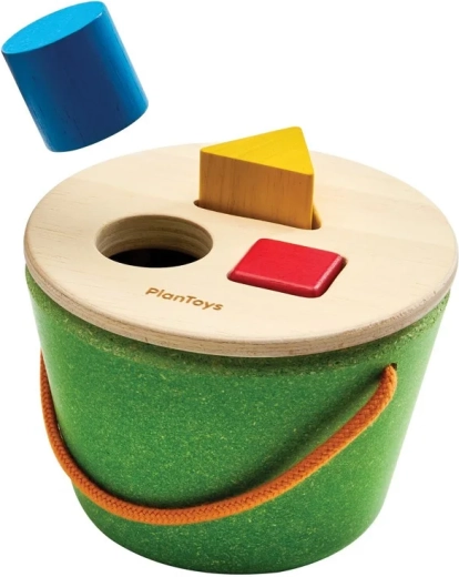 PlanToys scatola a incastro con forme