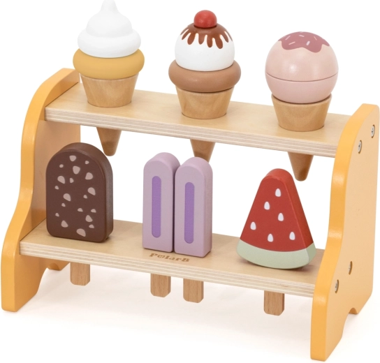Gelateria in legno PolarB Viga Toys