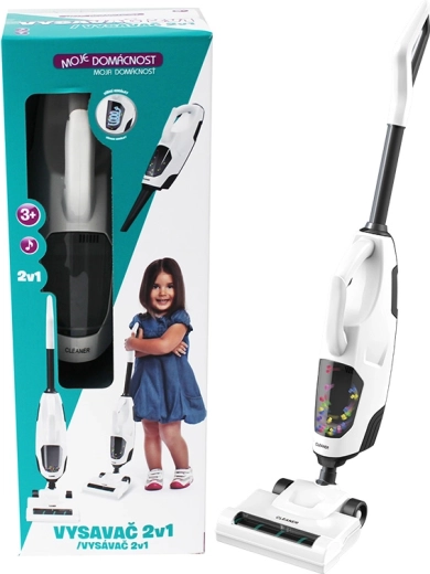 Aspirapolvere elettrico per bambini a batteria 2 in 1