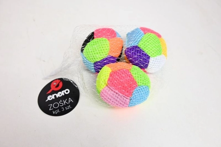 Enero zoška (footbag) set colorato 3 pz