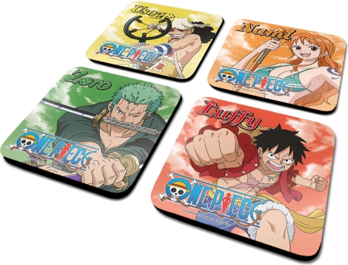 Set di sottobicchieri One Piece