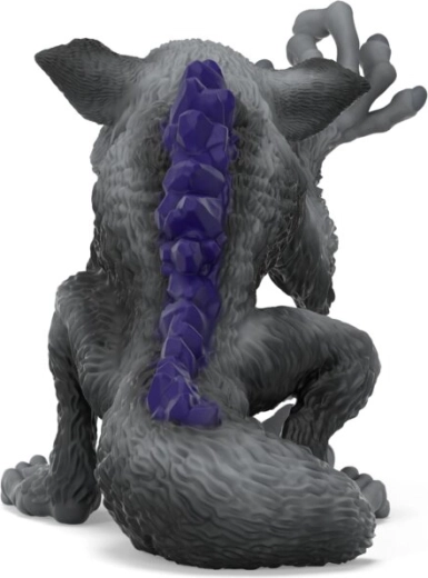 Spine dorsali viola e aspetto tenebroso