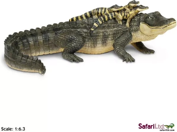 Safari Ltd. alligatore con cuccioli