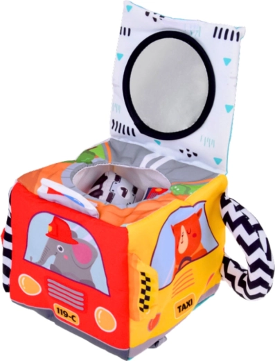 Specchietto e elementi fruscianti per l’esplorazione sensoriale