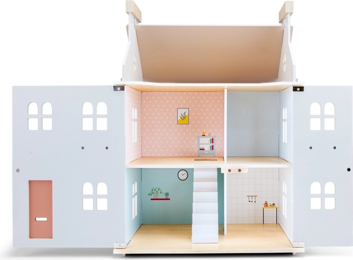Casa apribile con diverse stanze