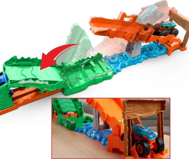 Ponte a caduta e ostacoli acrobatici