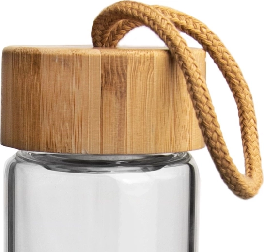 Tappo in bambù con asola e guarnizione affidabile