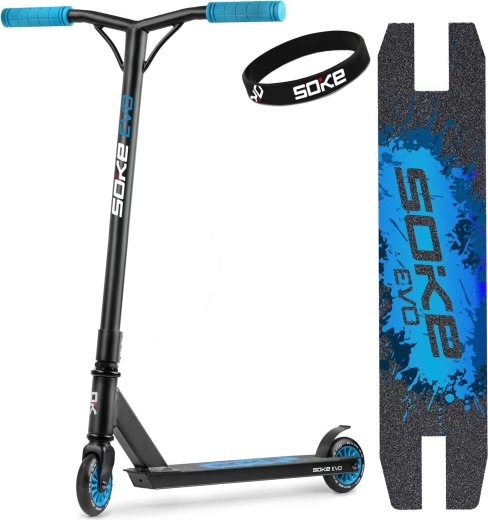 Monopattino freestyle Soke EVO blu