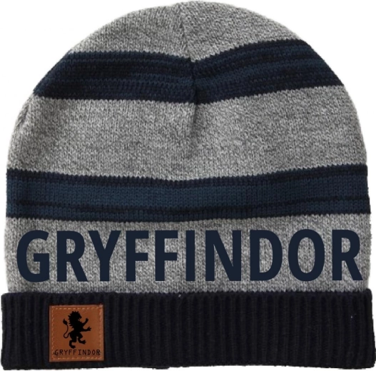 Cappello nero e grigio Harry Potter