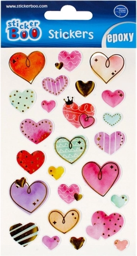 Adesivi a cuore - 1 pezzo