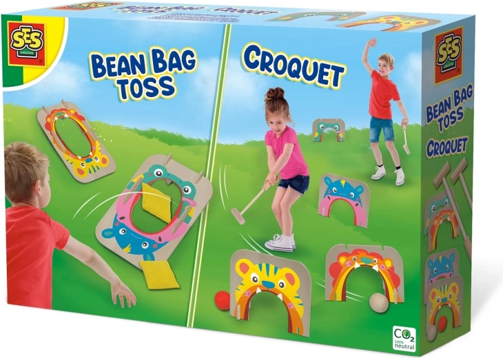 Due giochi da esterno in un’unica confezione