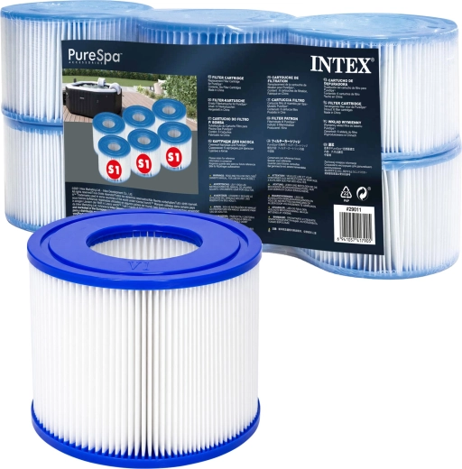 Cartuccia filtrante per idromassaggio INTEX PureSpa tipo S1 - 6 pezzi