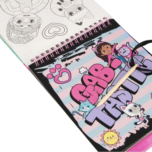 Motivo Gabby's Dollhouse che piace ai bambini
