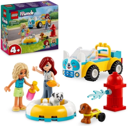Lego friends auto per la cura dei cani