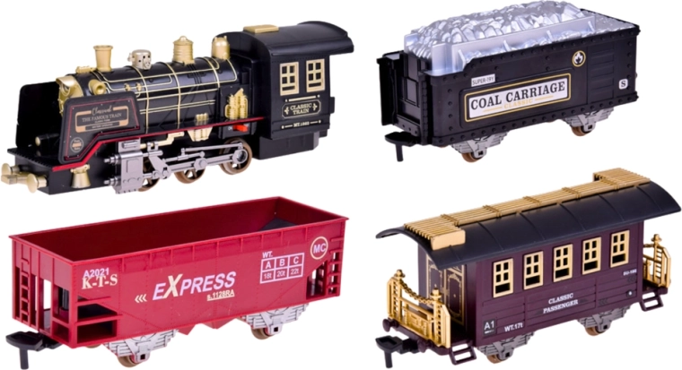 Effetto realistico di vapore, luci e suoni