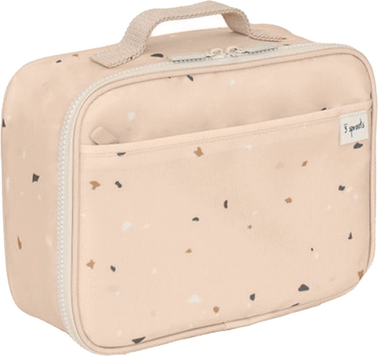 3 Sprouts borsa porta pranzo recycled terrazzo sand - 1 pezzo