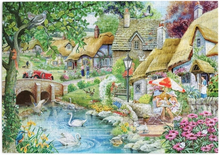 Puzzle House of Puzzles Caffè del mattino da 1000 pezzi