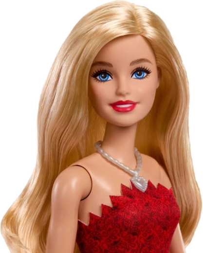 Capelli biondi lunghi e trucco delicato