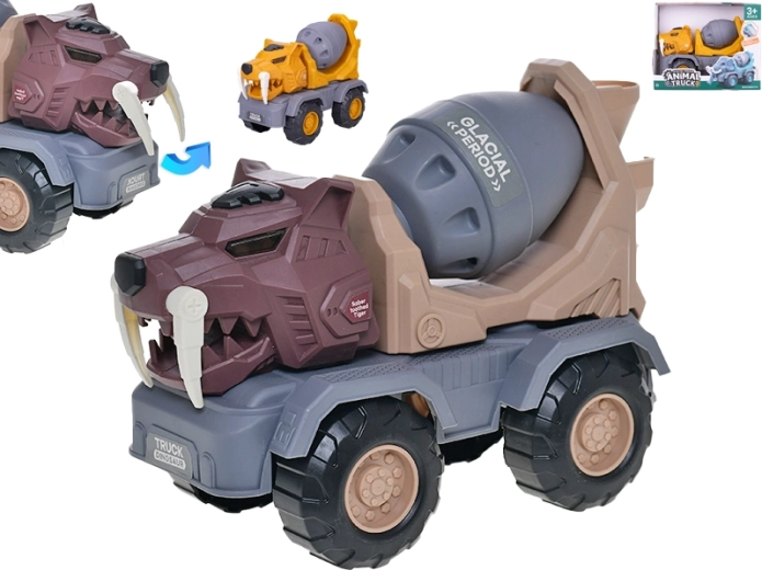 Giocattolo betoniera Tigre dai denti a sciabola