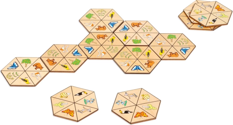 Toys for Life domino esagonale natura