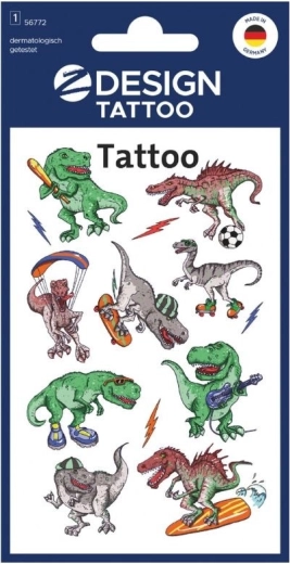 Tatuaggi per bambini Dinosauri