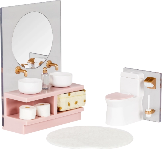 Arredo bagno per casa delle bambole Lundby