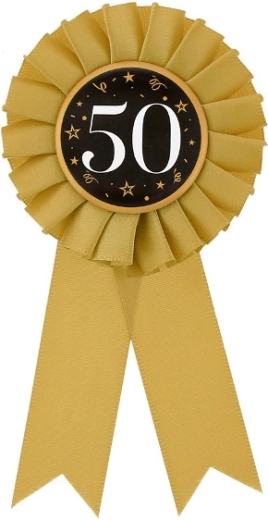 Coccarda di compleanno per 50 anni