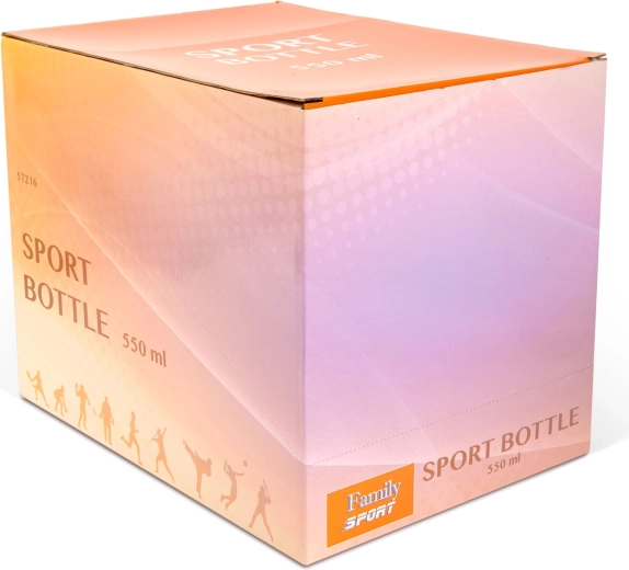 Capacità di 550 ml per ogni allenamento