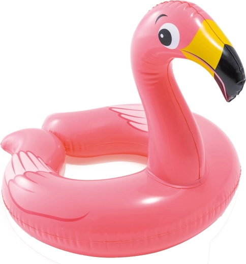 Ciambella gonfiabile Intex a forma di fenicottero 76 × 55 cm