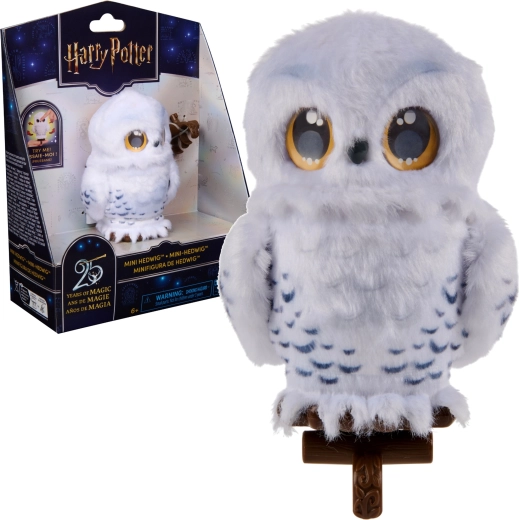 Spin Master Harry Potter mini gufo interattivo Edvige - 1 pezzo