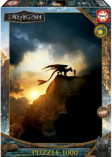 Puzzle Educa Dragon Trainer 1000 pezzi
