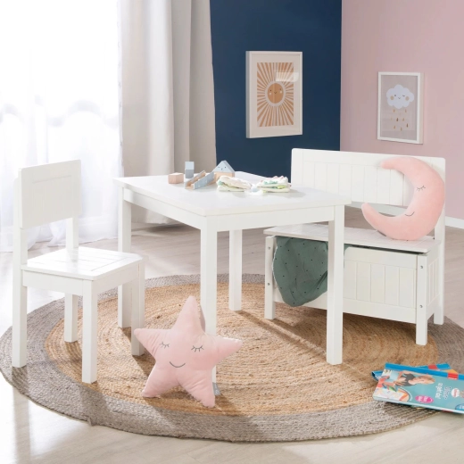 Tavolo da gioco per bambini Roba bianco