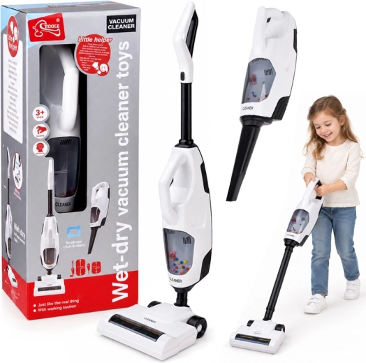 Aspirapolvere giocattolo interattivo per bambini 2 in 1