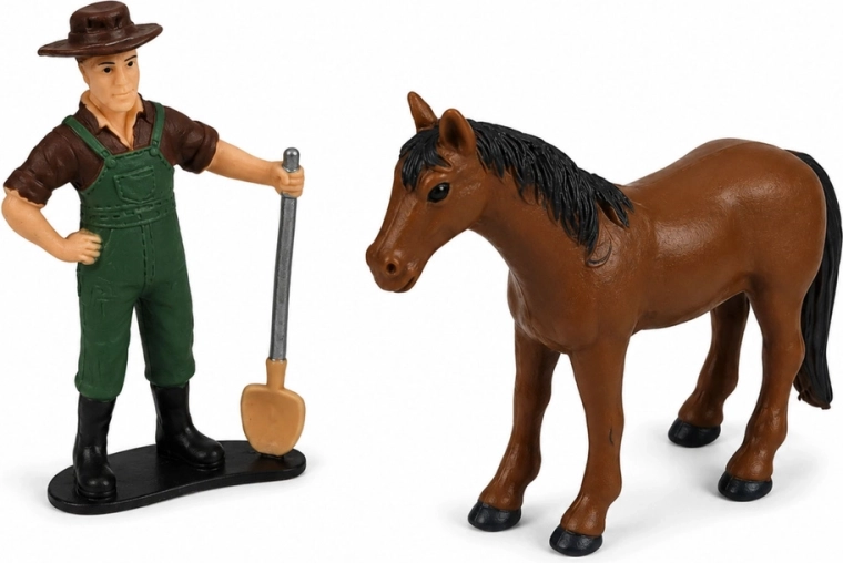 Figure del fattore e del cavallo nella confezione