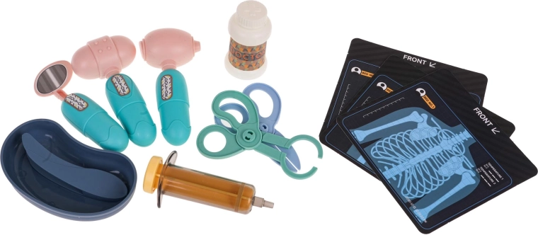Ricchi accessori per giocare al dottore