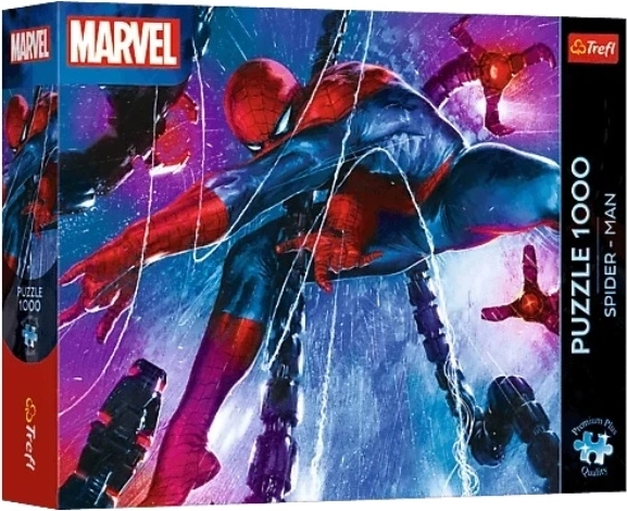 Puzzle Premium Plus Spider-Man: Rete di avventure 1000 pezzi