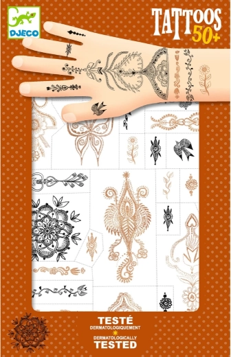 Djeco tatuaggi gioielli orientali