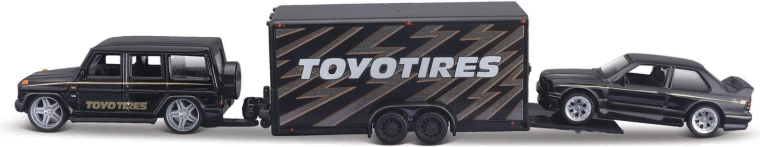 Maisto Design Team Haulers Mercedes-Benz Classe G e BMW Serie 3 M3 1988 1:64