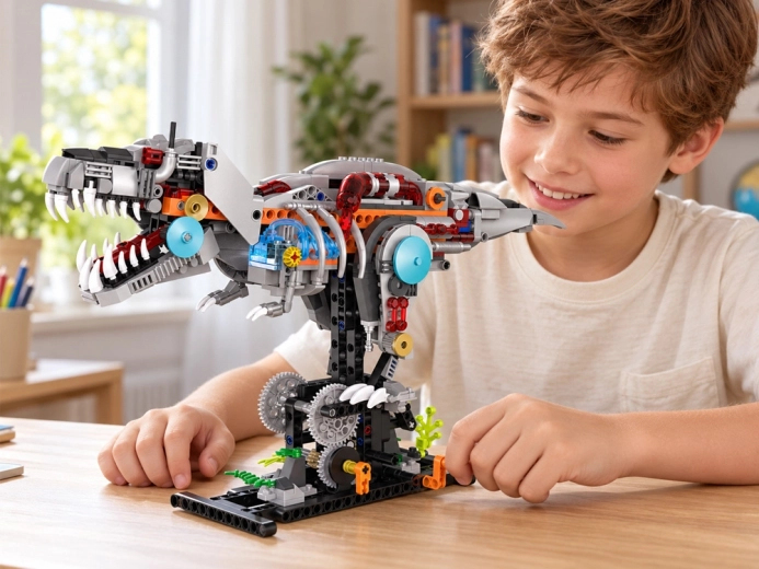 T-Rex meccanico mobile