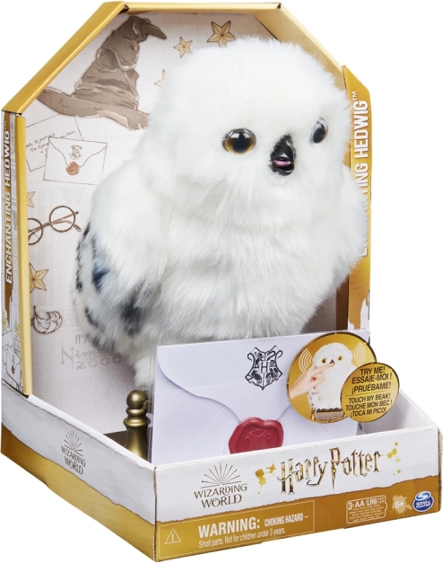 Harry Potter gufo interattivo Edvige 30 cm