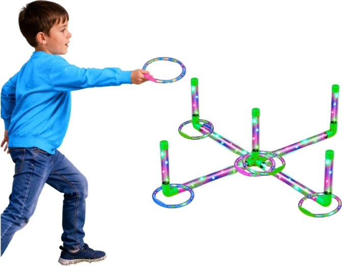 Più bersagli, più divertimento: 5 pioli e 8 anelli