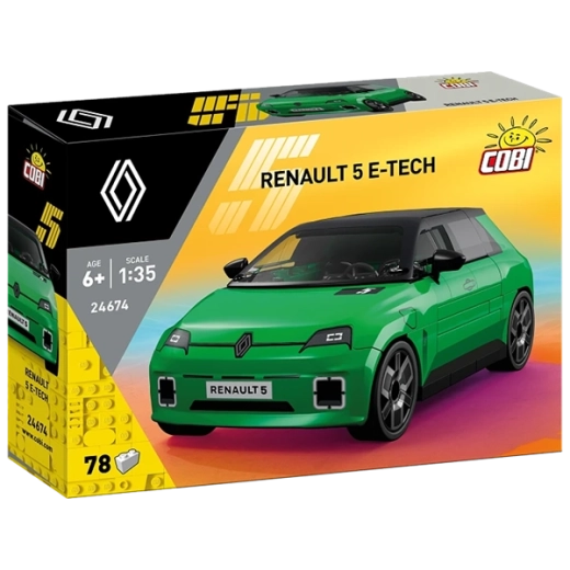 L’iconica Renault 5 come modello in mattoncini