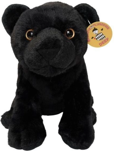 Pantera nera di peluche