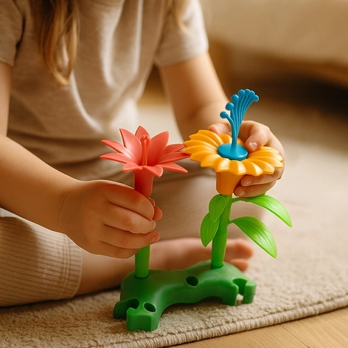 Creazione di composizioni floreali 3D