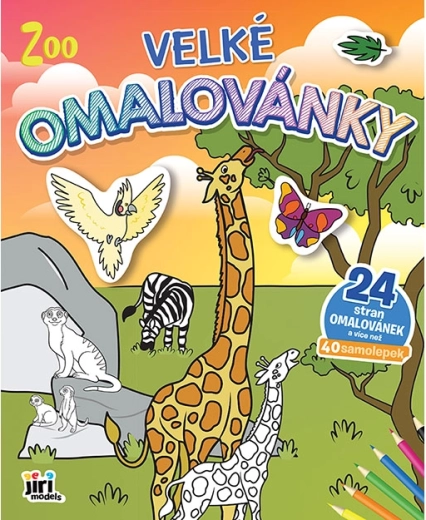 Grandi album da colorare Zoo