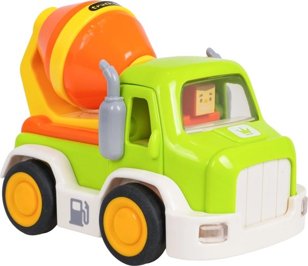 Set di veicoli da cantiere con effetti luminosi e sonori e accessori