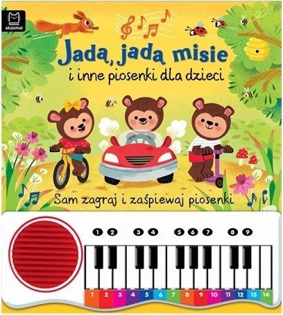 Jadą, jadą misie e altre canzoni per bambini – libro con pianola